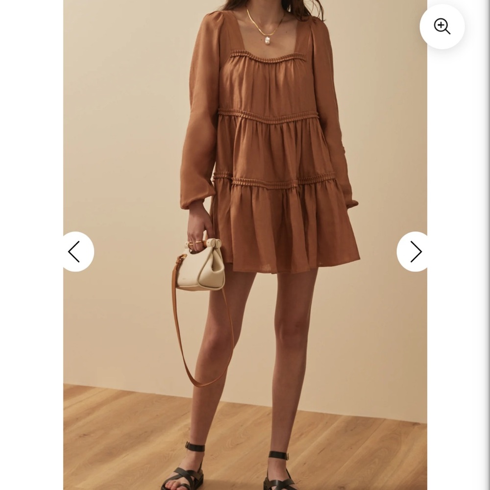 Sancia Fernanda dress in toffee - Picture 3 of 9